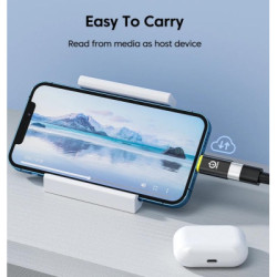 Перехідник USB-C F to Lightning M 30W black XoKo (AC-033)