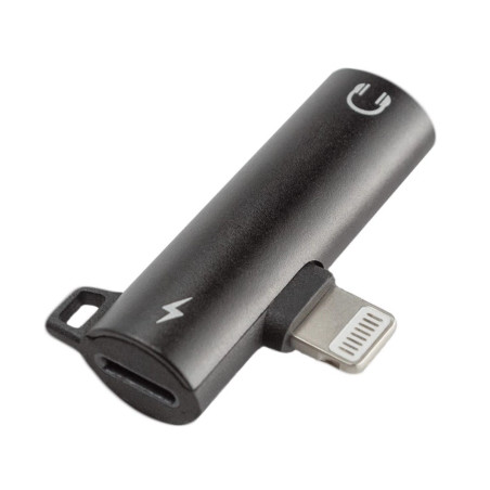 Перехідник Lightning M to Lightning F + 3.5mm F XoKo (AC-305)
