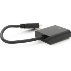 Перехідник HDMI M to VGA F 0.1m 4K/2K black Voltronic (YT-C-HDMI(M)/VGA(F)-B)