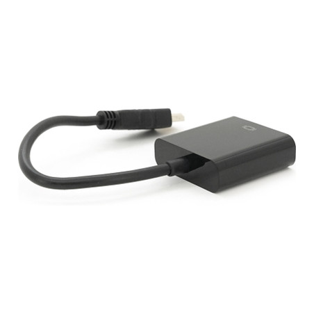 Перехідник HDMI M to VGA F 0.1m 4K/2K black Voltronic (YT-C-HDMI(M)/VGA(F)-B)