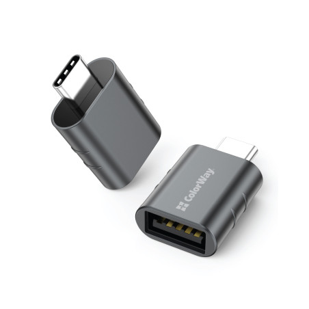 Перехідник OTG USB 3.2 AF to USB-C ColorWay (CW-AD-AC3)