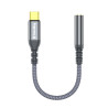 Перехідник USB-C to 3.5mm F 0.14m gray ColorWay (CW-AD-CJ)