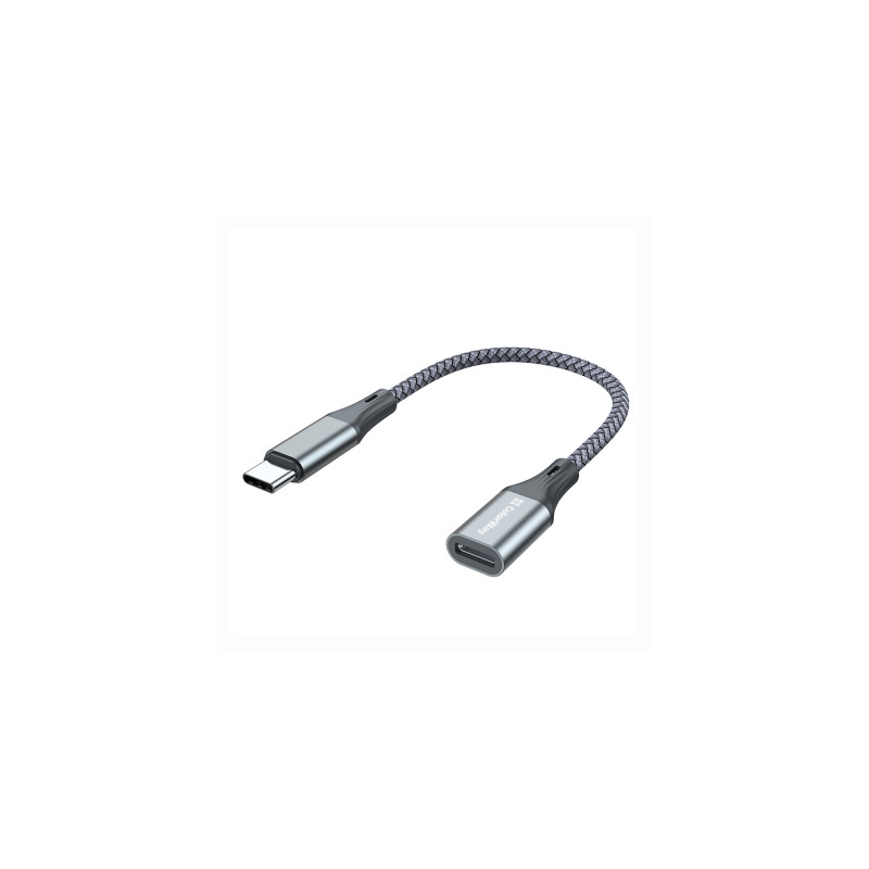Перехідник USB-C M to Lightning F 0.17m gray ColorWay (CW-AD-CL)