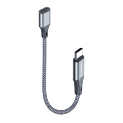 Перехідник USB-C M to Lightning F 0.17m gray ColorWay (CW-AD-CL)