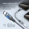 Перехідник USB-C M to Lightning F 0.17m gray ColorWay (CW-AD-CL)