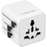 Перехідник Canyon Travel Adapter OnTour One EU/UK/US/AUS White (CNS-TA1005W)