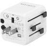 Перехідник Canyon Travel Adapter OnTour One EU/UK/US/AUS White (CNS-TA1005W)