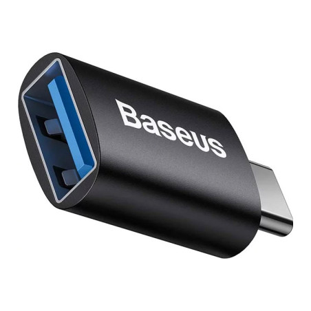 Перехідник OTG USB 3.1 AF to USB-C black Baseus (ZJJQ000001)