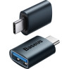 Перехідник OTG USB 3.1 AF to USB-C blue Baseus (ZJJQ000003)