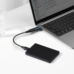Перехідник OTG USB 3.1 AF to USB-C blue Baseus (ZJJQ000003)