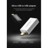 Перехідник OTG USB 2.0 AF to Micro 5P US195 white Ugreen (30529)