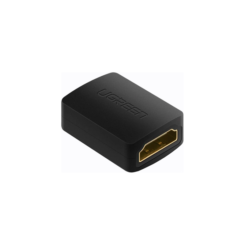 Перехідник HDMI F to HDMI F 4K 60Hz black Ugreen (20107)