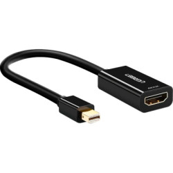 Перехідник Mini DisplayPort M to HDMI F 4K 30Hz black Ugreen (40360)