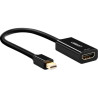 Перехідник Mini DisplayPort M to HDMI F 4K 30Hz black Ugreen (40360)