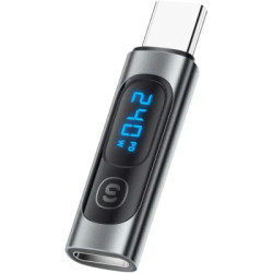 Перехідник USB-C F to USB-C M digital display Essager (EZJTT-TX0G-P)