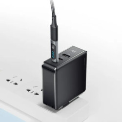 Перехідник USB-C F to USB-C M digital display Essager (EZJTT-TX0G-P)