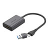 Перехідник USB-C + USB-A to HDMI M 0.15m gray Vention (ACYHB)