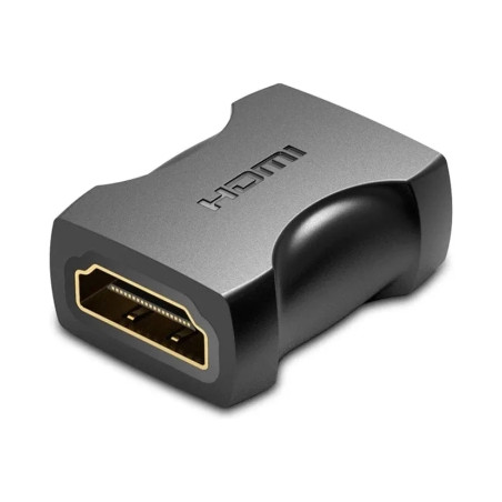 Перехідник HDMI F to HDMI F black Vention (AIRB0)