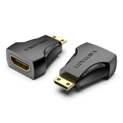 Перехідник HDMI to Mini HDMI black Vention (AISB0)