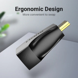 Перехідник HDMI to Mini HDMI black Vention (AISB0)