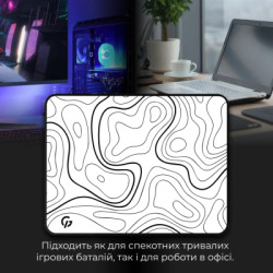 Килимок для мишки GamePro MP145AW White (MP145AW)