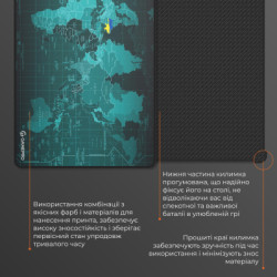 Килимок для мишки GamePro MP275M Black (MP275M)