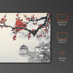 Килимок для мишки GamePro MP275W Black (MP275W)