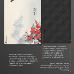 Килимок для мишки GamePro MP275W Black (MP275W)