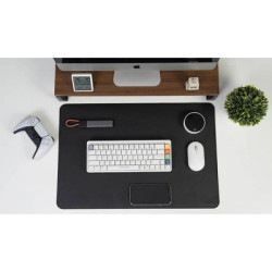 Килимок для мишки Xiaomi MiiiW Leather Cork M Black (MWMLV01-PMP01-M)