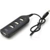 Концентратор Voltronic USB 2.0 to 4xUSB black (DNS-HUB4-OB)