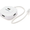 Концентратор VEGGIEG USB-C 4xUSB 2.0 0.2m white (YT-TC-V-C242)