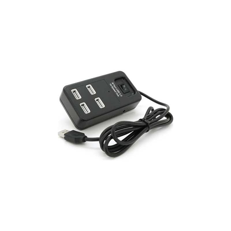Концентратор Voltronic USB 2.0 to 4xUSB black (YT-HWS4-B)
