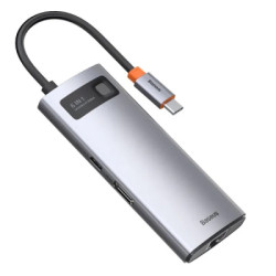 Концентратор Baseus USB-C 6-in-1 (CAHUB-CW0G)