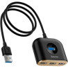 Концентратор Baseus USB 3.0 to 1xUSB 3.0 + 3xUSB 2.0 1.0m (CAHUB-AY01)