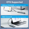 Концентратор Vention USB-C 7-in-1 USB-C PD + USB 3.2 + USB 3.0 + USB 2.0 + RJ45 + SD/TF + HDMI 0.15m (TGUHB)