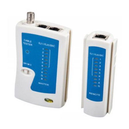 Тестер кабельний RJ-45, RJ-12, RJ-11, COAXIAL Kingda (KD-CT006)