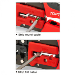 Інструмент Toptul для обжиму RJ11/RJ12/RJ45 (DKAC2420)