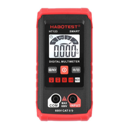 Цифровий мультиметр Habotest HT123 DC600V, AC600V (HT123)