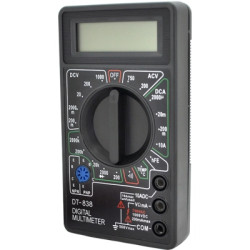 Цифровий мультиметр Voltronic DT-838, V, A, R , T, Q60 (DT-838)