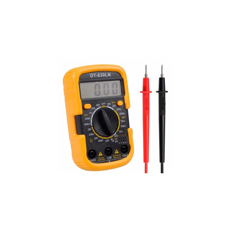 Цифровий мультиметр Voltronic UK-830LN, V, A, R, Q100 (DT-830LN)