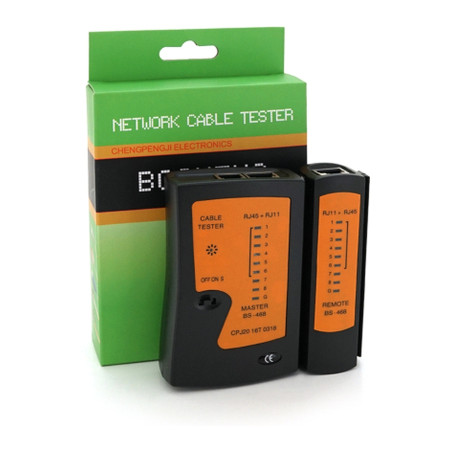 Тестер кабельний Voltronic BS-468, RJ-45+RJ-11 (YT-BS-468)