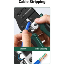 Інструмент Ugreen Обтискні кліщі NW136 Multifunctional Clamp Green (70683)