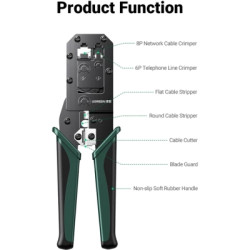 Інструмент Ugreen Обтискні кліщі NW136 Multifunctional Clamp Green (70683)