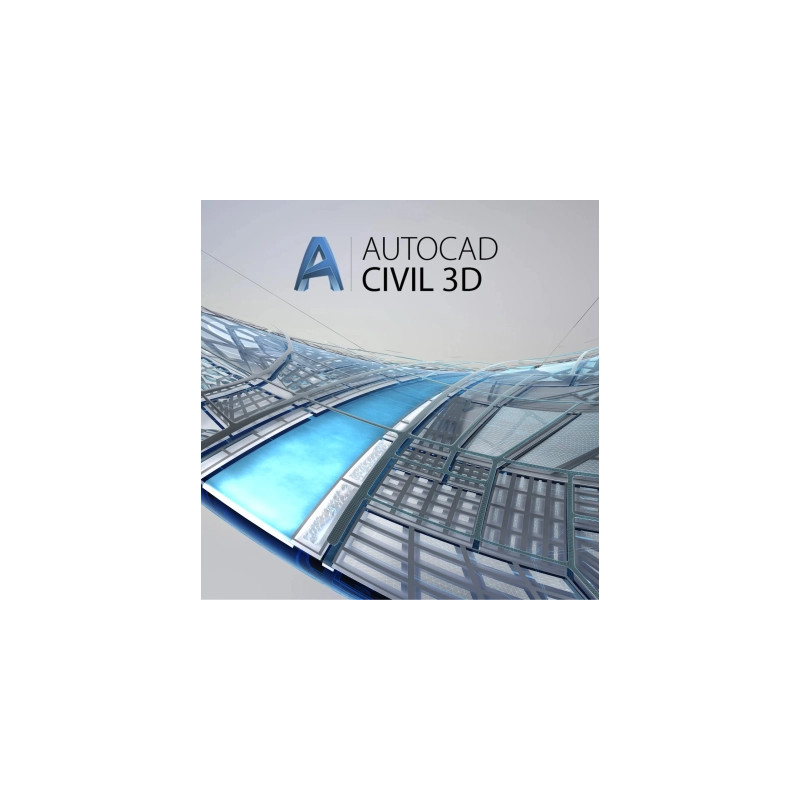 ПЗ для 3D (САПР) Autodesk Civil 3D Commercial Single-user Annual Subscription Renewal (237I1-006845-L846)