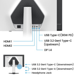 Монітор BenQ EX271UZ White