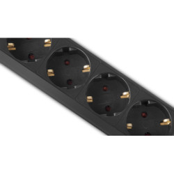 Мережевий фільтр живлення REAL-EL RS-PROTECT 605 3m, black (EL122300041)