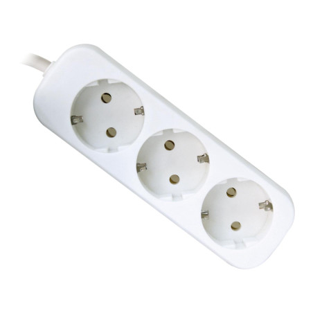 Мережевий подовжувач Defender E330 3.0 m 3 роз white (99222)