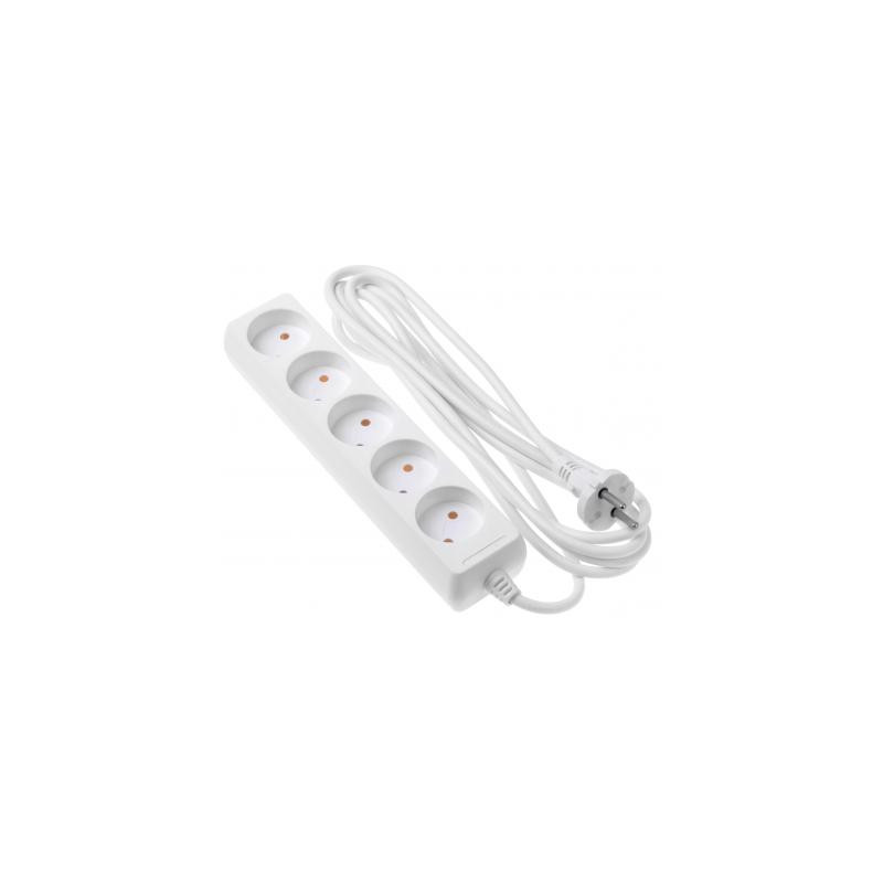 Мережевий подовжувач 2E 5 розеток, 3м (2E-U05M3)