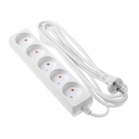 Мережевий подовжувач 2E 5 розеток, 3м (2E-U05M3)