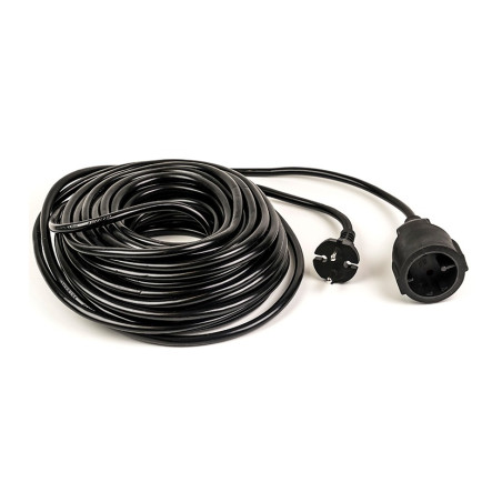 Мережевий подовжувач PowerPlant 20 м, 2x2.5мм2, 16А (JY-3021/20) (PPEA16M200S1)